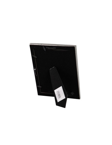 Portafotos resina plateado 15x20 cm