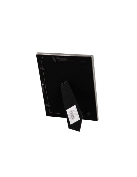 Portafotos resina plateado 15x20 cm