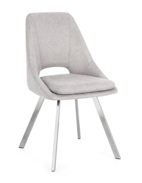 Silla kashar gris clara