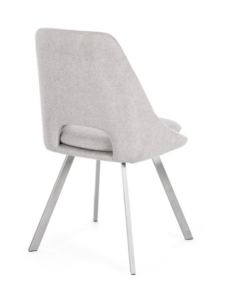 Silla kashar gris clara