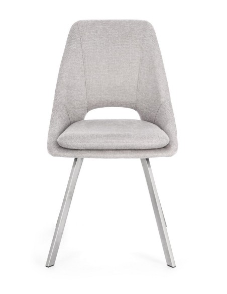 Silla kashar gris clara