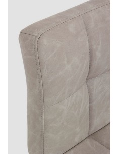 Taburete regulable gris claro 2