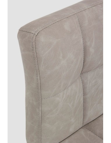 Taburete regulable gris claro