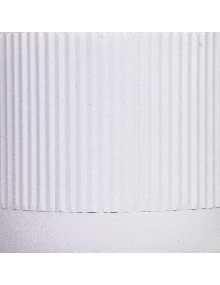 Macetero de metal Blanco con patas