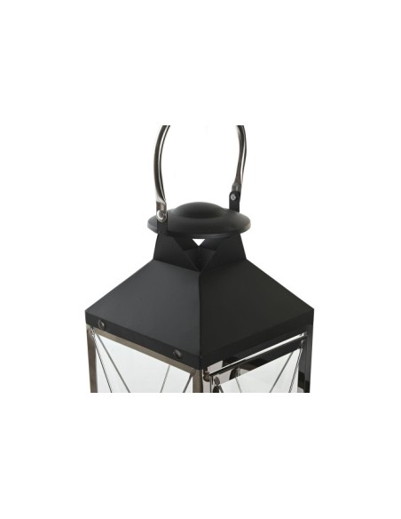 Farola Set de 2 acero negro