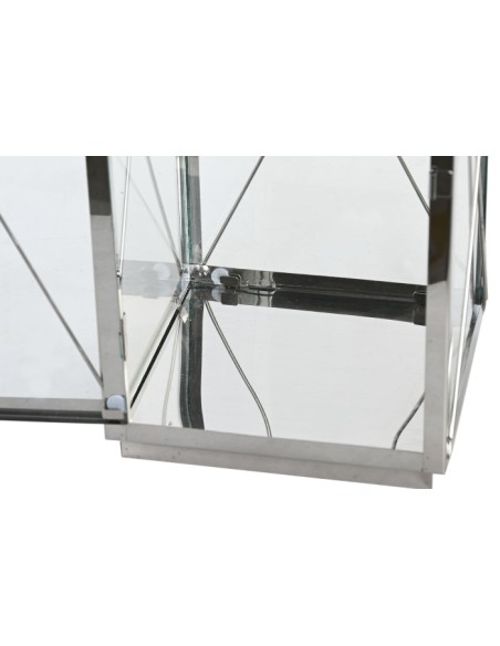 Farola Set de 2 acero negro