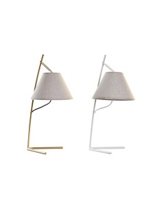 Lámpara de sobremesa lino beige