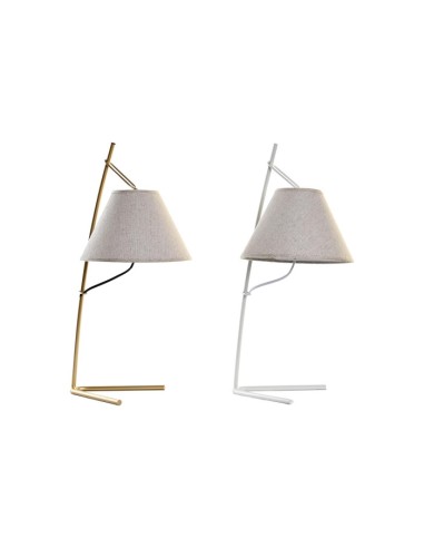 Lámpara de sobremesa lino beige