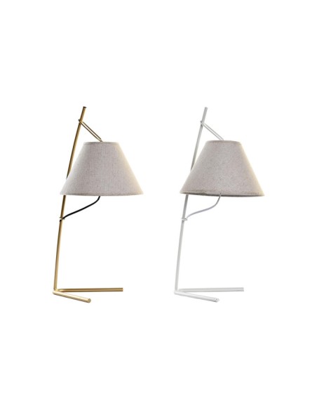 Lámpara de sobremesa lino beige