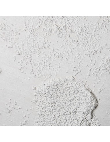 Jarrón de cerámica blanco rústico