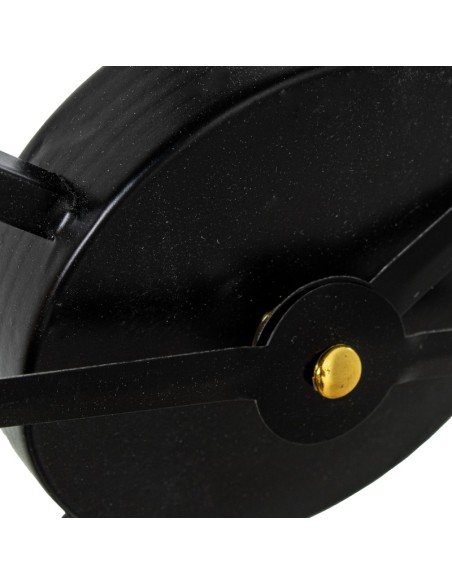 Reloj pared hierro 80cm negro