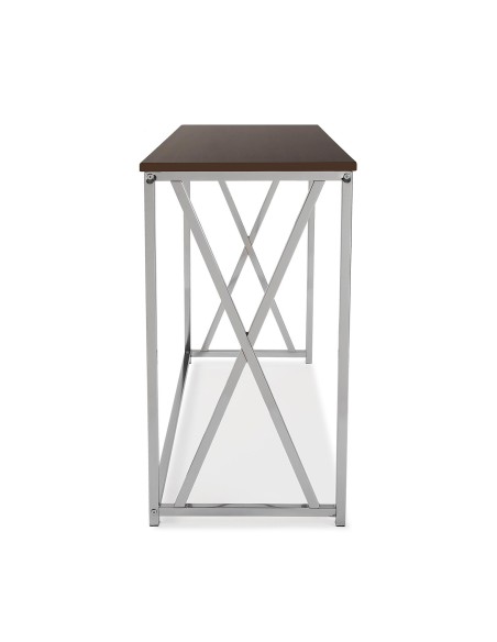 Recibidor de madera oscura