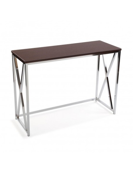 Recibidor de madera oscura