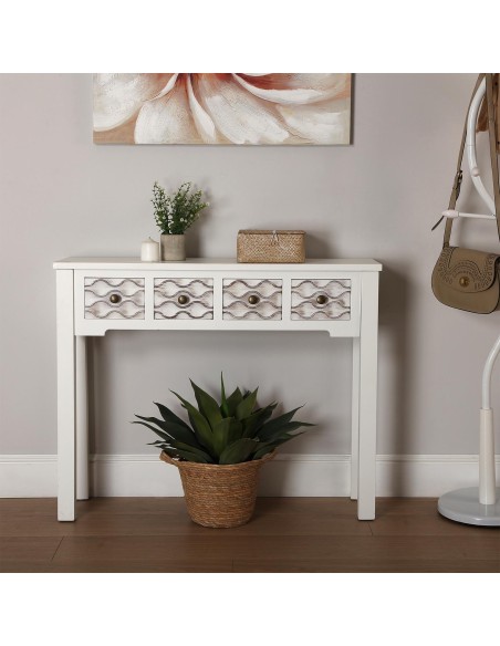 Recibidor 4c Safira blanca