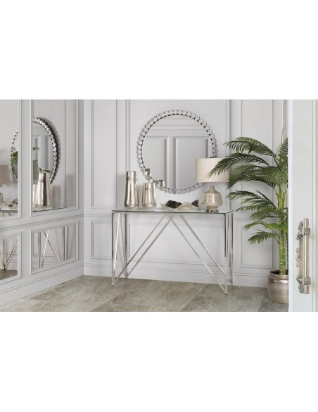 Espejo círculos sin marco 90x5x90 CM