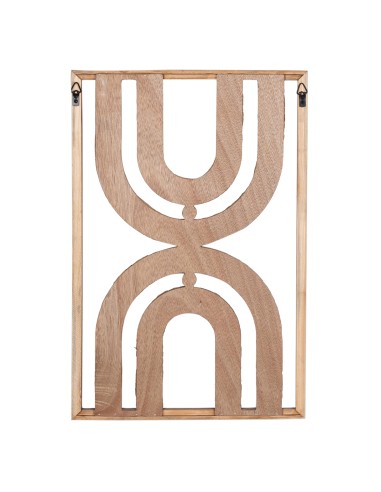 Cuadro madera Arcos de fibra