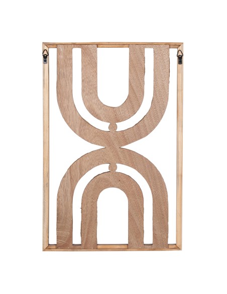 Cuadro madera Arcos de fibra