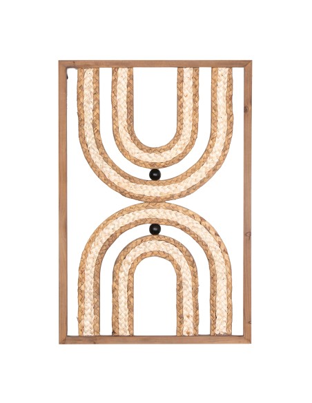 Cuadro madera Arcos de fibra