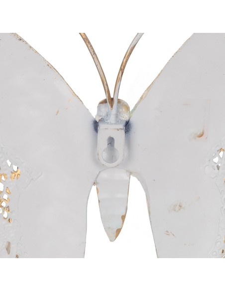 Decoración de pared Mariposa Oro Nácar Grande