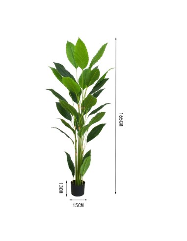Planta natural 7 hojas tacto natural