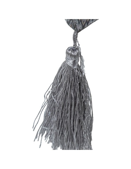 Camino de mesa gris/plata ZigZag