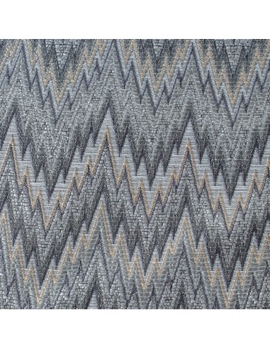 Camino de mesa gris/plata ZigZag