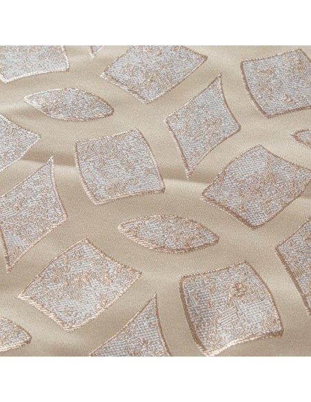 Camino de mesa crema poliéster