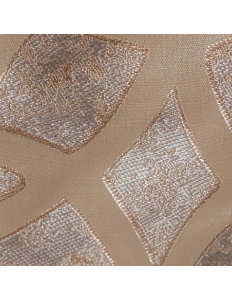 Camino de mesa crema poliéster