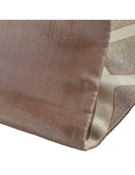 Camino de mesa crema poliéster