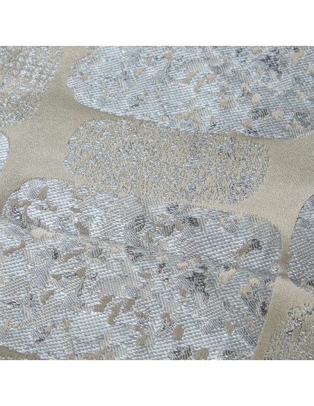 Camino de mesa gris rectángulos