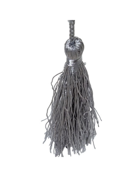 Camino de mesa gris rectángulos