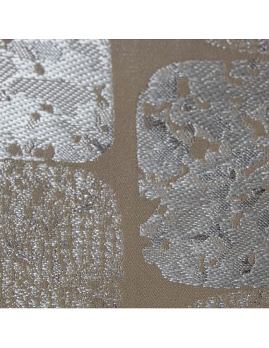 Camino de mesa gris rectángulos