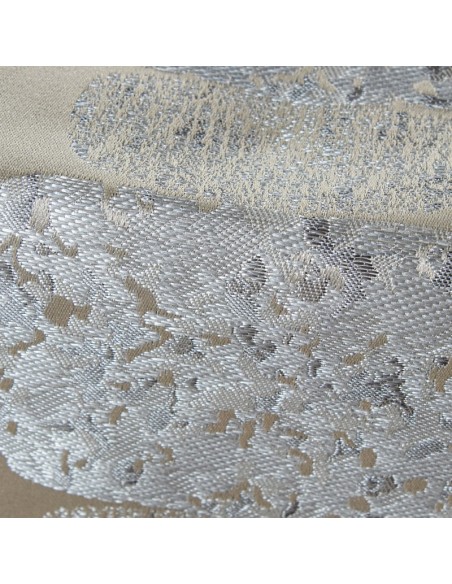 Camino de mesa gris rectángulos