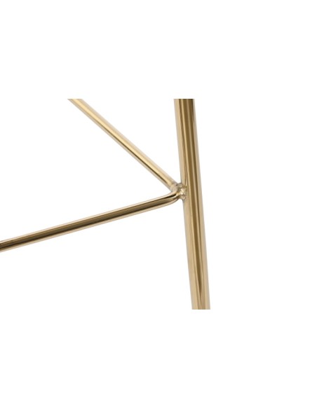 Taburete con respaldo gris oscuro