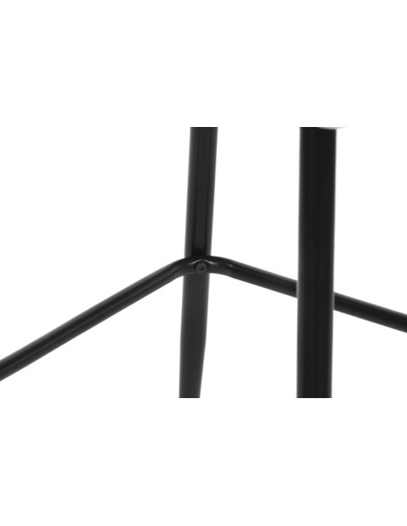 Taburete rombos crema