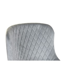 Taburete rombos gris 2