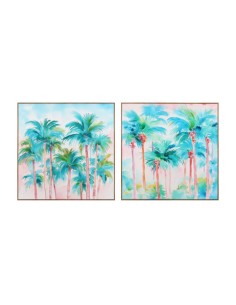 Cuadros palmeras 2 surt.