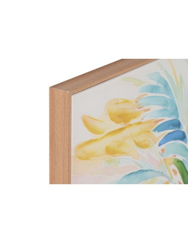 Cuadro palmera colorida