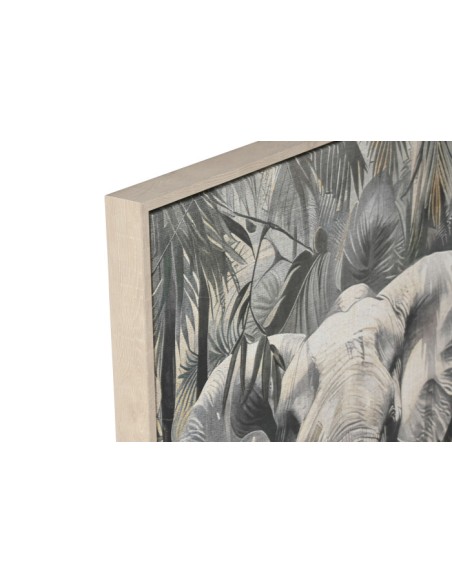Cuadro elefante y palmeras 2 surts.