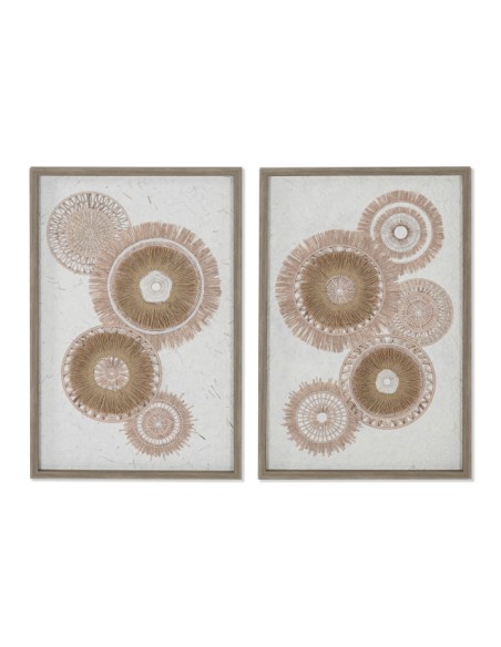 Cuadro boho yute 2 surt.