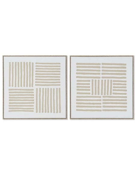 Cuadro lienzo líneas 3D 2 surt.