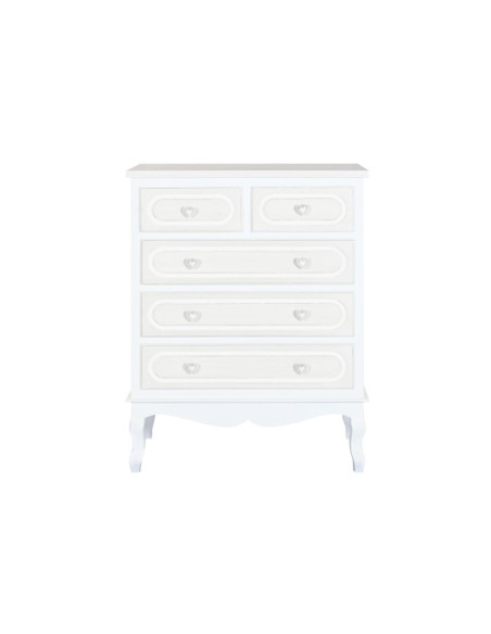 Cómoda MDF madera blanca