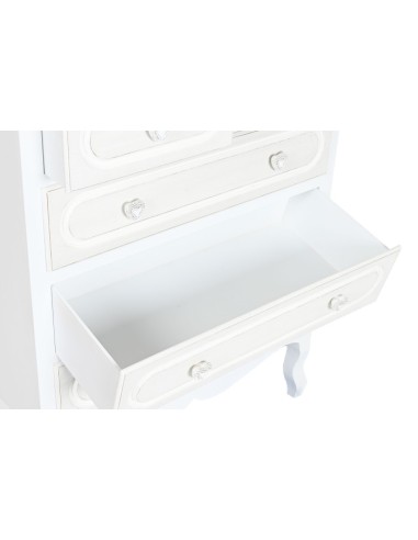 Cómoda MDF madera blanca