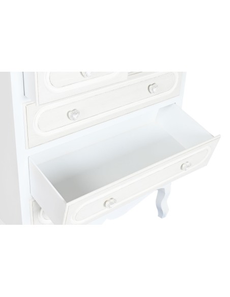 Cómoda MDF madera blanca