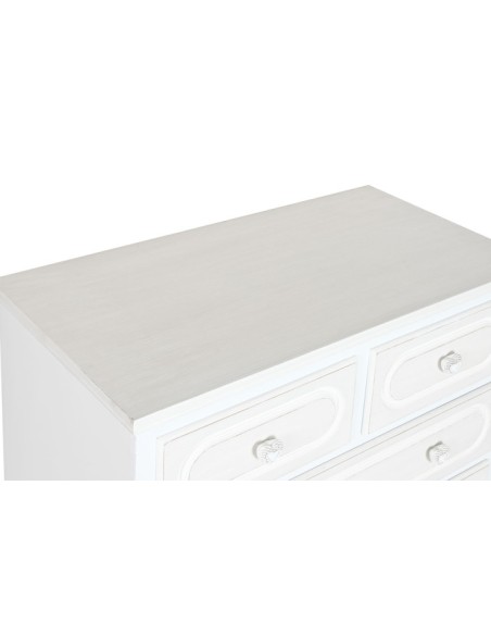 Cómoda MDF madera blanca