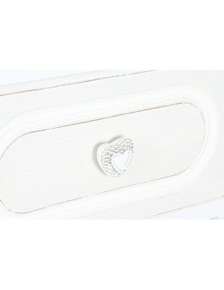 Cómoda MDF madera blanca