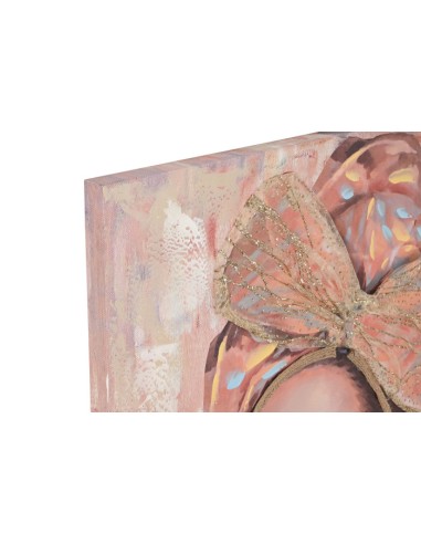 Cuadro Africana en lienzo