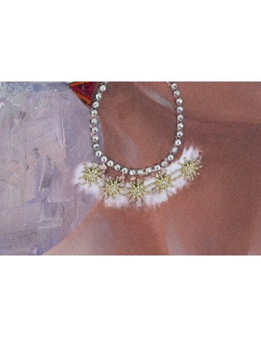 Cuadro Africana en lienzo