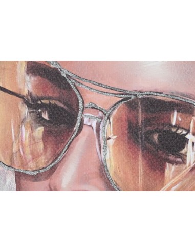 Cuadro Africana en lienzo