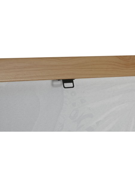 Cuadro de africana con moldura madera